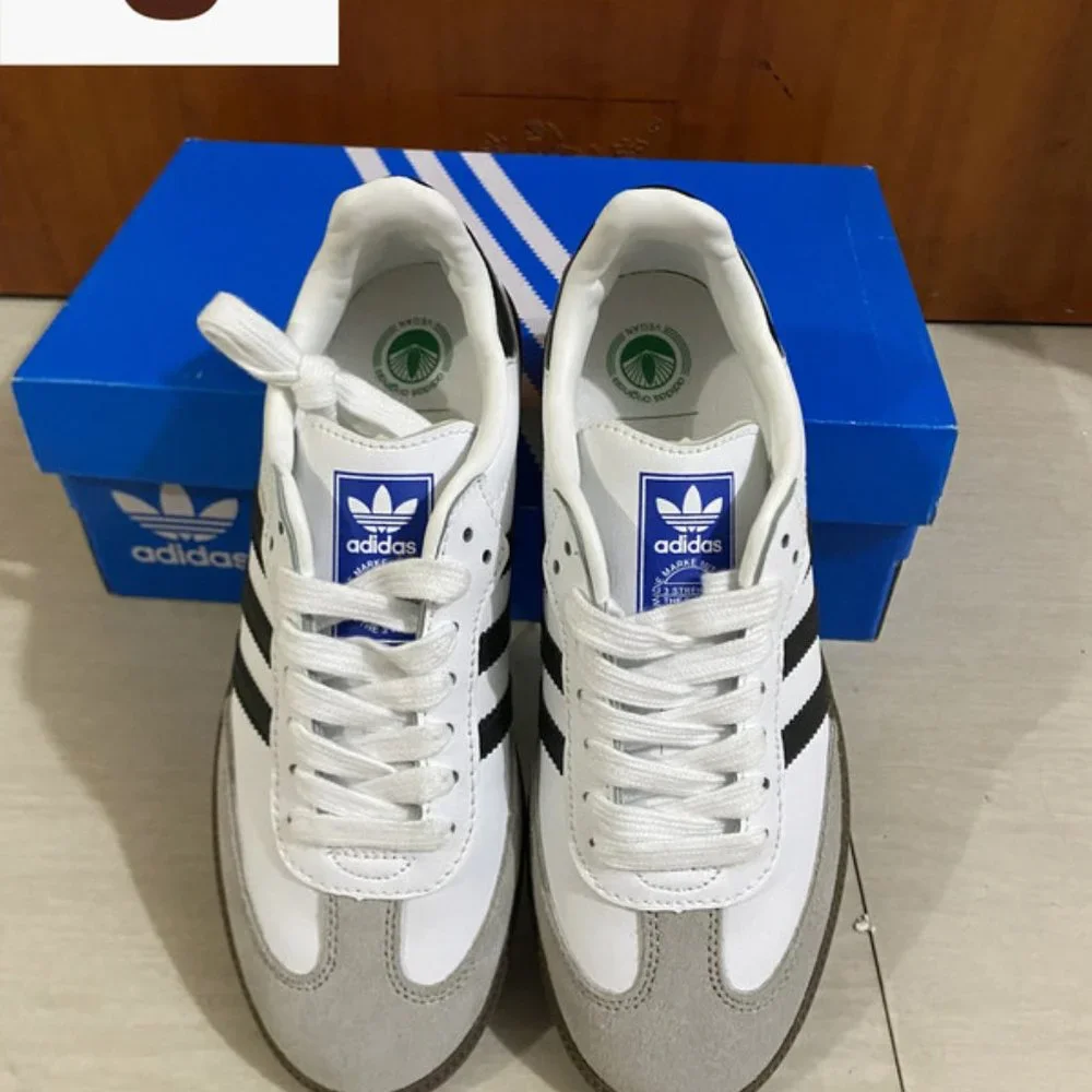 Adidas Samba Retro Leather Mens Sneakers - Picture 4 of 4